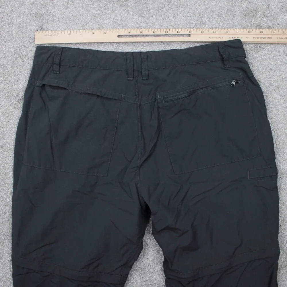 The North Face Horizon 2.0 Pants Mens 36 Short Gray Convertible Cargo 30